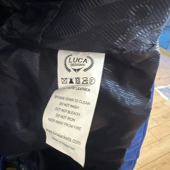 Womens Future Trunks Capsule Corp DB Purple Blue Leather Jacket - LUCA Designs - Picture 14 of 16